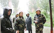 王一平檢查市區(qū)防汛工作