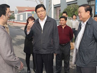 馮韶慧帶隊(duì)到我市觀摩氣代煤改造工程