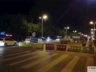 106線大中修工程中修段，夜間施工方便百姓