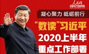 圖解：“數(shù)讀”習近平2020上半年重點工作部署