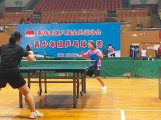 南孟鎮(zhèn)中北岸小學(xué)三名乒乓球小選手參加廊坊市第八屆全民運(yùn)動(dòng)會(huì)