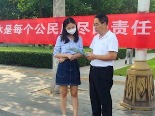 市水務(wù)局節(jié)水宣傳助推全市用水安全
