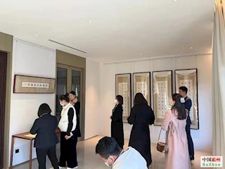 北京十竹齋“天下文樞——2021秋季藝術品拍賣會全國精品巡展”在我市億龍合院舉辦