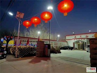 河北廊坊霸州：千盞彩燈打造“鄉(xiāng)村年味”
