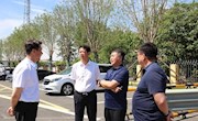 齊德旺調(diào)研津保高鐵勝芳站站前路改造工程開展情況