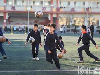 河北霸州：陽光大課間 快樂動(dòng)起來
