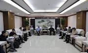 市長(zhǎng)張淼與正泰集團(tuán)、高新興科技集團(tuán)一行座談交流