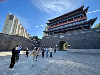 來霸州牤牛河歷史文化公園，賞景玩水看古樓！