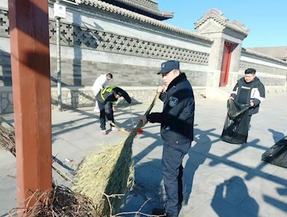 魅力勝芳 你我共守——?jiǎng)俜剂x警愛(ài)心志愿活動(dòng)助力古鎮(zhèn)環(huán)境提升