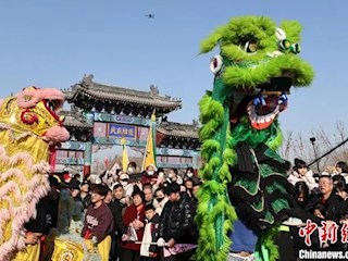 （新春走基層）千年古鎮(zhèn)河北勝芳：傳統(tǒng)花會巡游鬧元宵