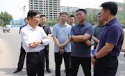 劉岳調(diào)研城市排澇情況