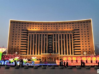 霸州市城市建設(shè)夜景