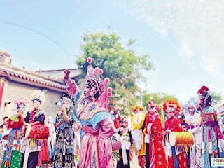 省級非遺“火神信俗”在勝芳古鎮(zhèn)上演